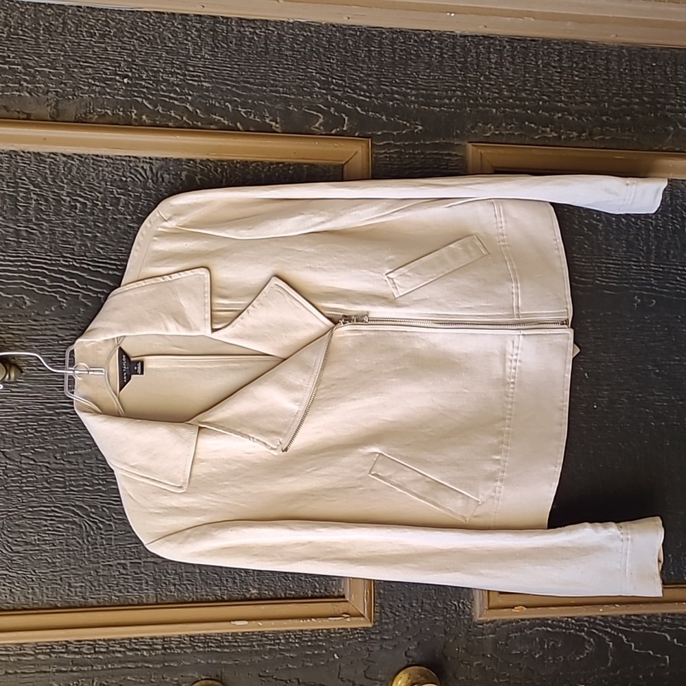 IP Ann Taylor Linen Jacket NWOT